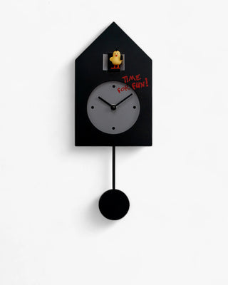 Progetti Freebird wall/cuckoo clock Progetti Black Punk - Buy now on ShopDecor - Discover the best products by PROGETTI design
