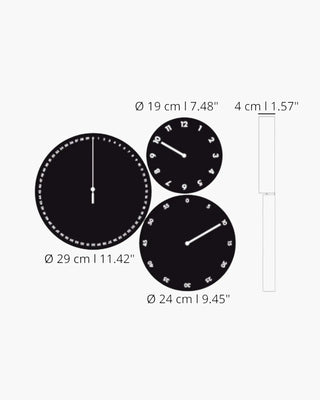 Progetti H:M:S: clock - Buy now on ShopDecor - Discover the best products by PROGETTI design