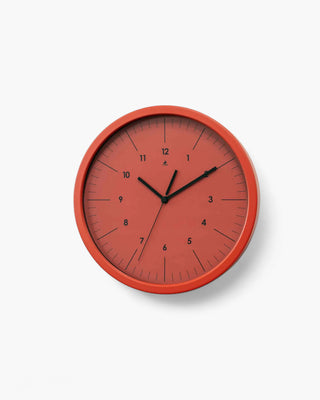 Progetti OnTime clock Progetti Brick Red - Buy now on ShopDecor - Discover the best products by PROGETTI design