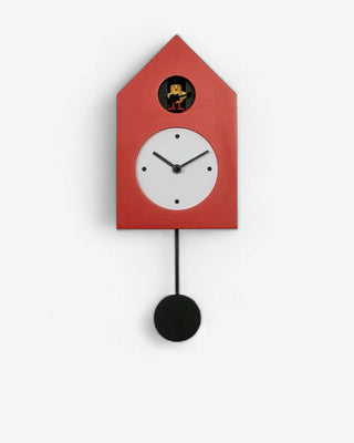 Progetti Rockbird cuckoo clock Progetti Red - Buy now on ShopDecor - Discover the best products by PROGETTI design
