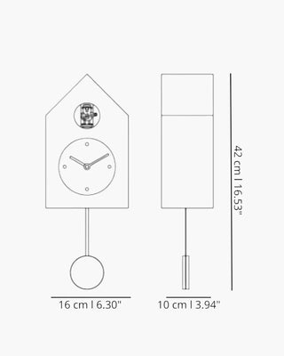 Progetti Rockbird cuckoo clock - Buy now on ShopDecor - Discover the best products by PROGETTI design