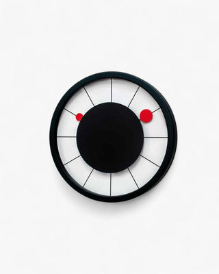 Progetti Roulette clock Progetti Black - Buy now on ShopDecor - Discover the best products by PROGETTI design