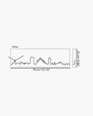 Progetti SkyLine clock - Buy now on ShopDecor - Discover the best products by PROGETTI design