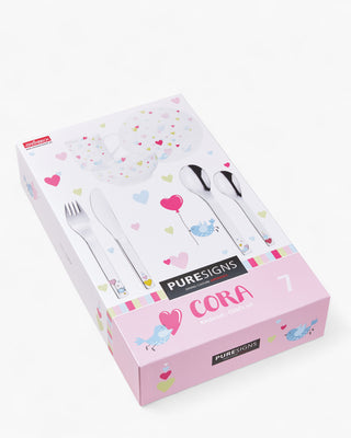 Puresigns Cora set 7 pieces children's tableware - Buy now on ShopDecor - Discover the best products by PURESIGNS design