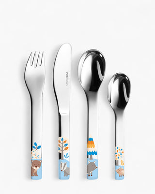 Puresigns Friends set 4 pieces children's cutlery - Buy now on ShopDecor - Discover the best products by PURESIGNS design