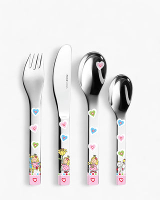 Puresigns Nelia set 4 pieces children's cutlery - Buy now on ShopDecor - Discover the best products by PURESIGNS design