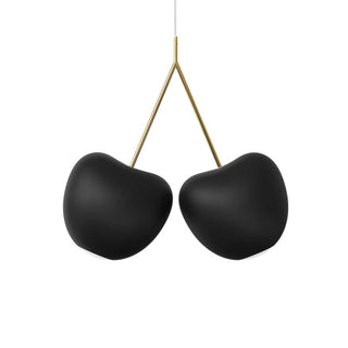 Qeeboo Cherry Lamp suspension lamp Qeeboo Black - Buy now on ShopDecor - Discover the best products by QEEBOO design