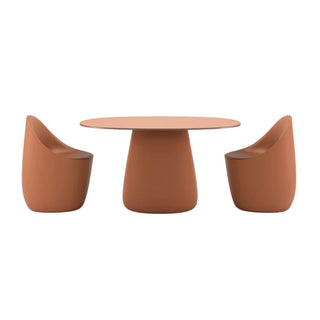 Qeeboo Cobble Table table with HPL top diam. 135 cm. - Buy now on ShopDecor - Discover the best products by QEEBOO design