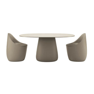 Qeeboo Cobble Table table with HPL top diam. 160 cm. - Buy now on ShopDecor - Discover the best products by QEEBOO design