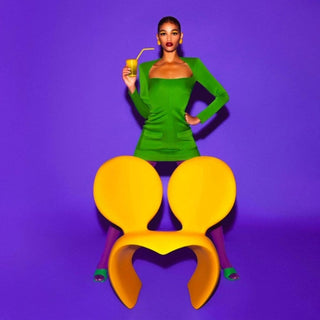 Qeeboo Don't F**K With The Mouse armchair - Buy now on ShopDecor - Discover the best products by QEEBOO design