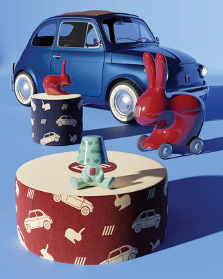 Qeeboo x Fiat 500 pouf