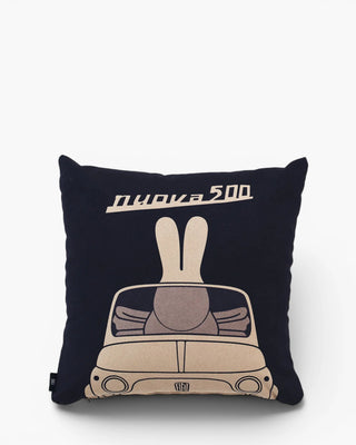 Qeeboo x Fiat 500 Rabbit Ride cushion