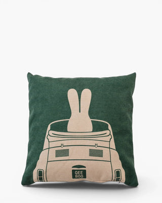 Qeeboo x Fiat 500 Rabbit Ride cushion