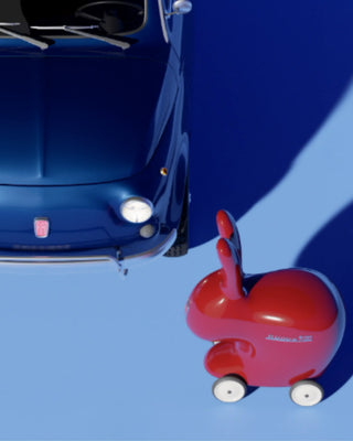 Qeeboo x Fiat 500 Rabbit on Wheels