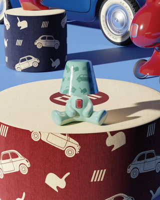 Qeeboo x Fiat 500 Sweet Brothers Joe portable lamp