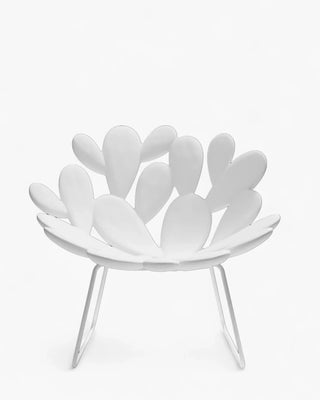 Qeeboo Filicudi Armchair With Sledge Base armchair Qeeboo White - Buy now on ShopDecor - Discover the best products by QEEBOO design