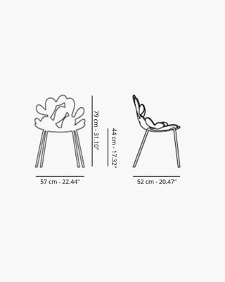 Qeeboo Filicudi Chair set 2 chairs - Buy now on ShopDecor - Discover the best products by QEEBOO design