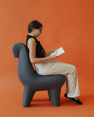 Qeeboo Ghoda chair in recyclable polyethylene - Buy now on ShopDecor - Discover the best products by QEEBOO design
