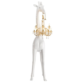 Qeeboo Giraffe In Love M floor lamp in the shape of a giraffe - Buy now on ShopDecor - Discover the best products by QEEBOO design