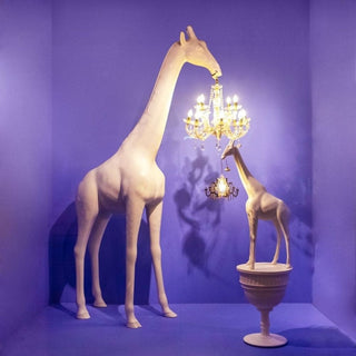 Qeeboo Giraffe In Love M floor lamp in the shape of a giraffe - Buy now on ShopDecor - Discover the best products by QEEBOO design