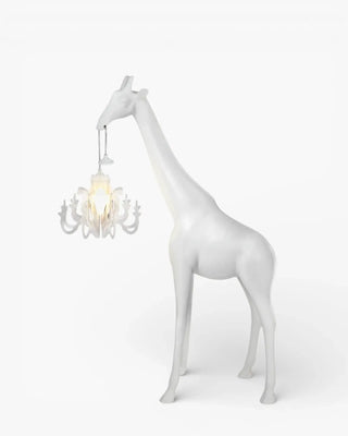 Qeeboo Giraffe In Love XS floor lamp in the shape of a giraffe Qeeboo White - Buy now on ShopDecor - Discover the best products by QEEBOO design