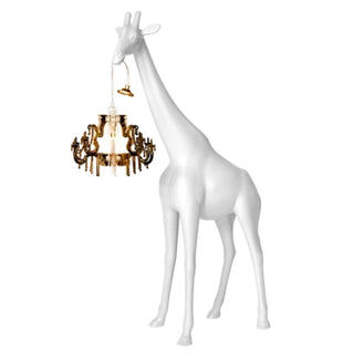 Qeeboo Giraffe In Love XS floor lamp in the shape of a giraffe - Buy now on ShopDecor - Discover the best products by QEEBOO design