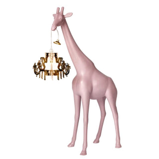 Qeeboo Giraffe In Love XS floor lamp in the shape of a giraffe - Buy now on ShopDecor - Discover the best products by QEEBOO design