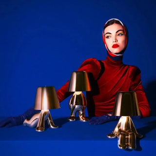 Qeeboo Golden Brothers 便攜 LED 桌燈