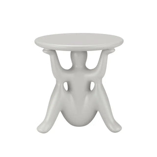 Qeeboo Helpyourself Side table Qeeboo Light grey - Buy now on ShopDecor - Discover the best products by QEEBOO design
