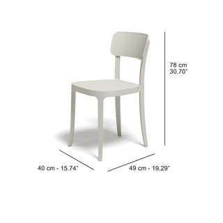 Qeeboo K Set 2 Chairs in polyethylene - Buy now on ShopDecor - Discover the best products by QEEBOO design