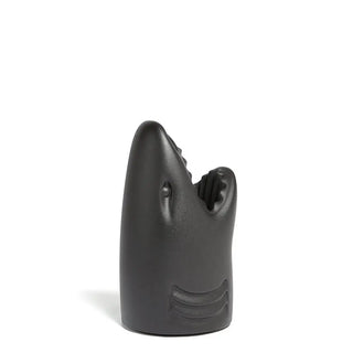 Qeeboo Killer umbrella stand in the shape of a shark Qeeboo Black - Buy now on ShopDecor - Discover the best products by QEEBOO design