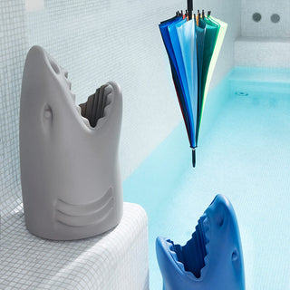 Qeeboo Killer umbrella stand in the shape of a shark - Buy now on ShopDecor - Discover the best products by QEEBOO design