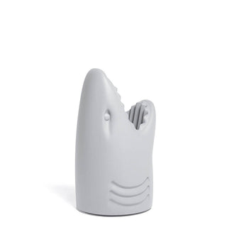 Qeeboo Killer umbrella stand in the shape of a shark Qeeboo Grey - Buy now on ShopDecor - Discover the best products by QEEBOO design