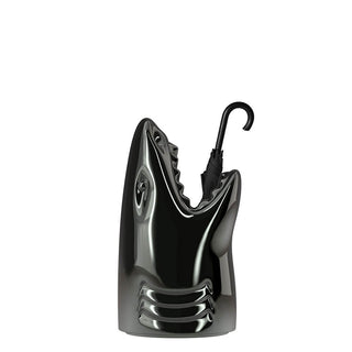 Qeeboo Killer umbrella stand in the shape of a shark metal finish - Buy now on ShopDecor - Discover the best products by QEEBOO design