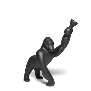 Qeeboo Kong XS Lamp in the shape of a gorrilla Qeeboo Black - Buy now on ShopDecor - Discover the best products by QEEBOO design