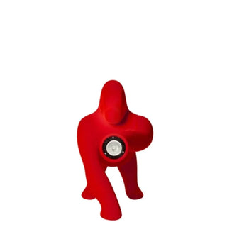 Qeeboo Kong XS Velvet Finish 大猩猩造型天鵝絨飾面燈