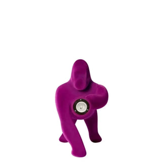 Qeeboo Kong XS Velvet Finish 大猩猩造型天鵝絨飾面燈