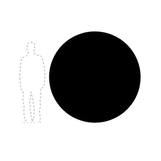 Qeeboo Let's Dance Human Traces Round carpet diam. 200 cm. - 78.74 in. - Buy now on ShopDecor - Discover the best products by QEEBOO design