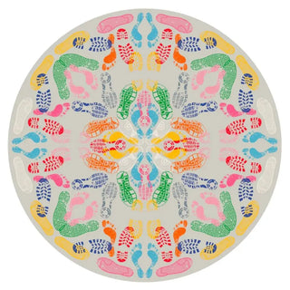 Qeeboo Let's Dance Human Traces 圓形地毯 直徑 200 公分 - 78.74 吋