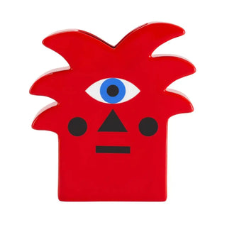 Qeeboo Oggian vase Red Palm - Buy now on ShopDecor - Discover the best products by QEEBOO design