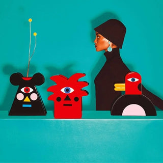 Qeeboo Oggian vase - Buy now on ShopDecor - Discover the best products by QEEBOO design