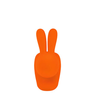 Qeeboo Rabbit Chair Velvet Finish in the shape of a rabbit - Buy now on ShopDecor - Discover the best products by QEEBOO design