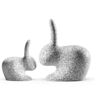 Qeeboo Rabbit Chair Dots in the shape of a rabbit - Buy now on ShopDecor - Discover the best products by QEEBOO design