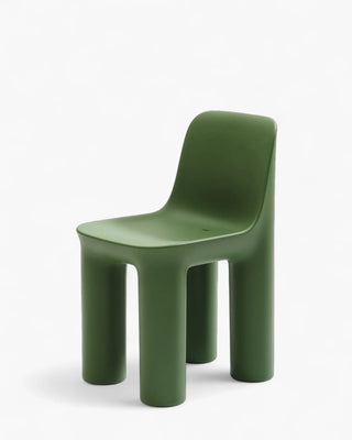 Qeeboo Tata chair in recyclable polyethylene Qeeboo Balsam Green - Buy now on ShopDecor - Discover the best products by QEEBOO design