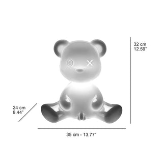 Qeeboo Teddy Boy indoor table lamp in polyethylene - Buy now on ShopDecor - Discover the best products by QEEBOO design