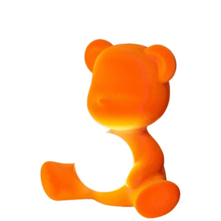 Qeeboo Teddy Girl 絨面飾面桌燈