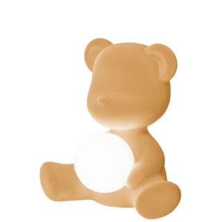 Qeeboo Teddy Girl table lamp Velvet Finish - Buy now on ShopDecor - Discover the best products by QEEBOO design