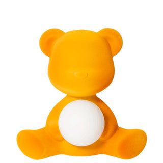 Qeeboo Teddy Girl table lamp Velvet Finish