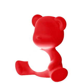 Qeeboo Teddy Girl table lamp Velvet Finish - Buy now on ShopDecor - Discover the best products by QEEBOO design