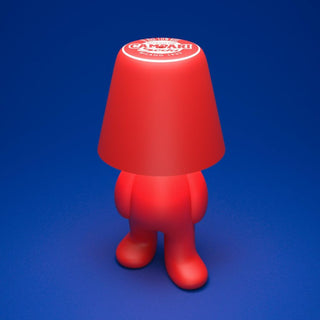 Qeeboo Sweet Brothers Tom Campari portable LED table lamp - Buy now on ShopDecor - Discover the best products by QEEBOO design